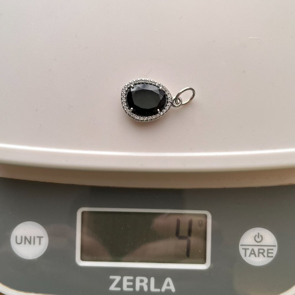 Pandora Glamorous Legacy Black Spinel Pendant – 390353SPB – 925 ALE - Picture 6 of 12